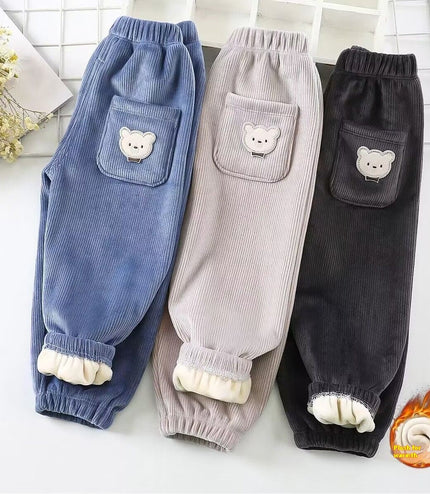 Fashion Corduroy Casual Pants Boys And Girls