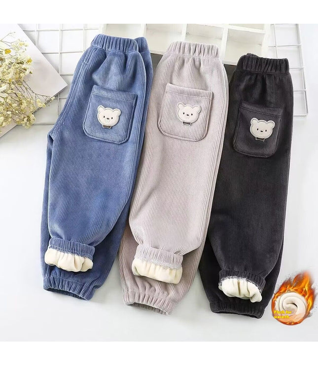 Fashion Corduroy Casual Pants Boys And Girls