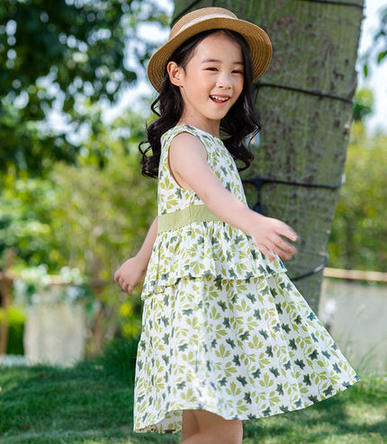 Children's Sisters Wear Children's Summer Dresses
