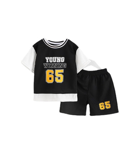 Sportswear Two-piece Set Children's Clothing New