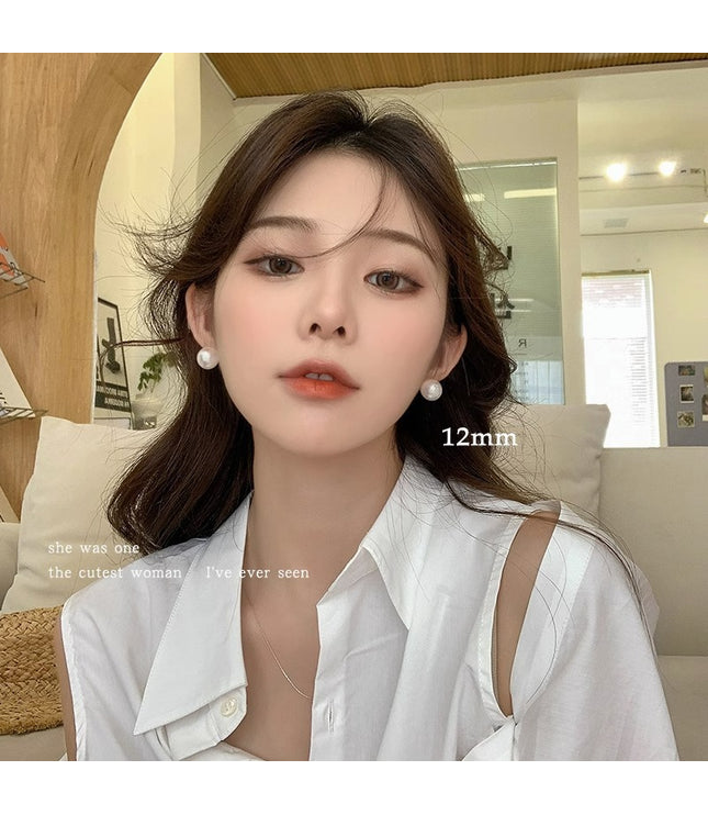 Pearl Retro French Simple Elegant Earrings