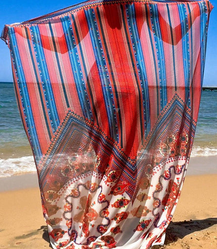 Cross-border Arrival Three-piece Split Swimsuit High Waist Sexy Cutout Blouse