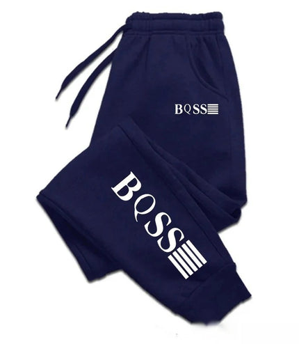 Autumn And Winter Fleece Warm Sports Casual Ankle Banded Pants Men And Women
