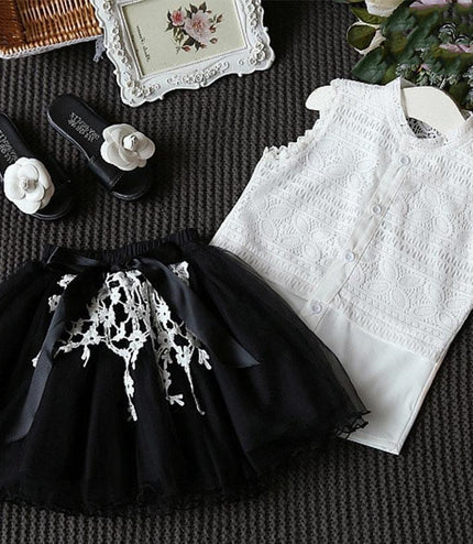 Kids Baby Girls Clothing Sets Summer TShirtsskirt Clothes