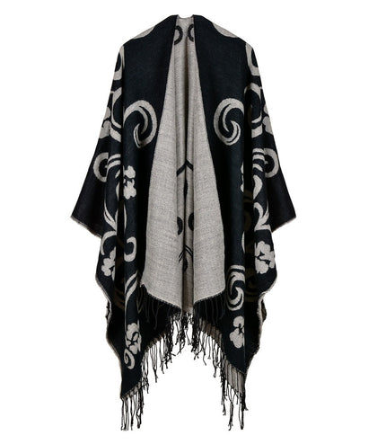 Autumn And Winter Scarf Versatile Lattice Ladies Travel Shawl