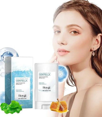 Hyaluronic Acid Face Serum &amp; SPF 50+ Sun Stick – Hydration and Protection in One