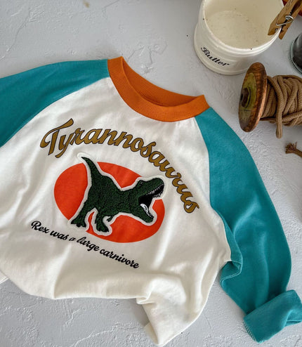 Cotton Spring And Autumn New Children's T-shirt Boys' Long Sleeve