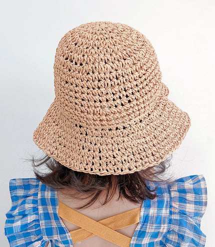 Kids Sunscreen Lace Lace Breathable Bucket Hat