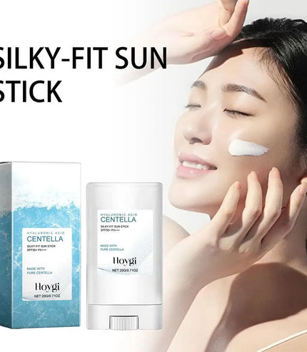 Hyaluronic Acid Face Serum &amp; SPF 50+ Sun Stick – Hydration and Protection in One
