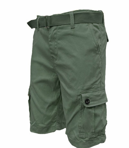 Belted Cargo Shorts – The Perfect Blend of Utility and Style