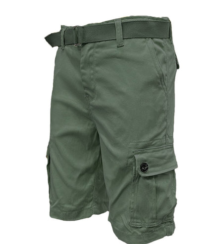Belted Cargo Shorts – The Perfect Blend of Utility and Style